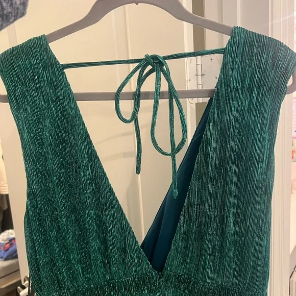 Lulu's Green Maxi Dress - Picture 9 of 10